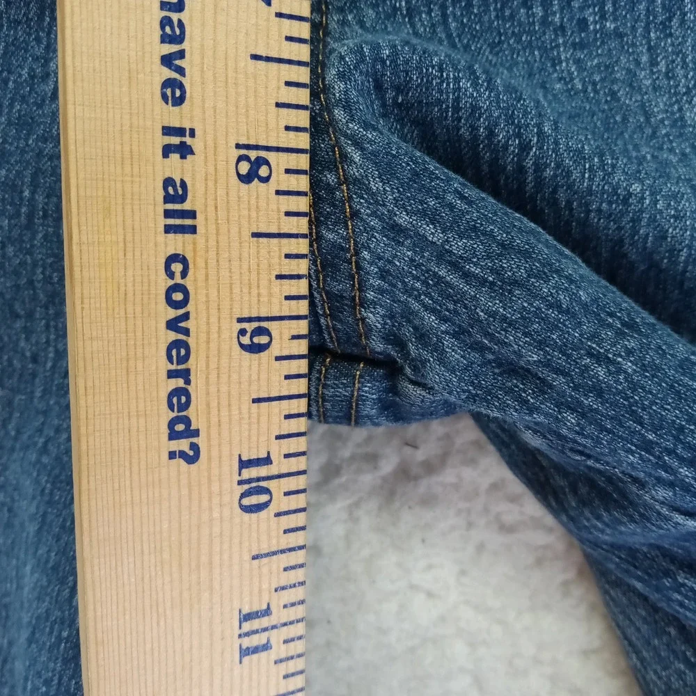 Sonoma‎ Life+Style Womens Medium Wash Stretch Denim Capri Cropped Jeans Size 6
